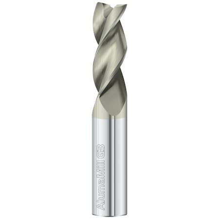 Fullerton Tool 3-Flute - 37.5 Degree Helix - 3833 AlumaMill G3 HP End Mills, FC5, RH Spiral, Square, Standard, 1/8 27010